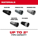 NPT Pipe Threading Die Head with Micro-Adjust 49-16-5100