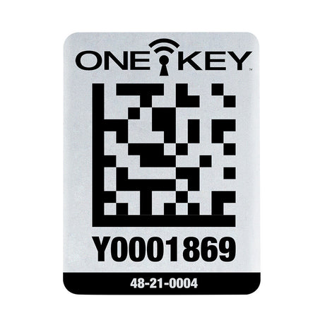ONE-KEY Asset ID Tag Large for Metal Surface (25pc) 48-21-0004