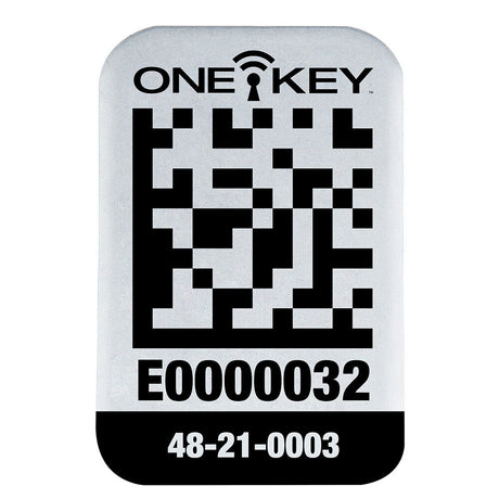 ONE-KEY Asset ID Tag Small for Metal Surface (100pc) 48-21-0003