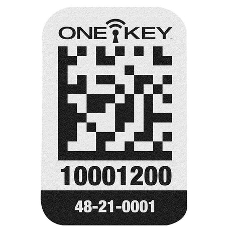 ONE-KEY Asset ID Tag Small for Plastic Surface (200pc) 48-21-0001
