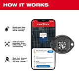 ONE-KEY Bluetooth Tracking Tag 10pk 48-21-2310