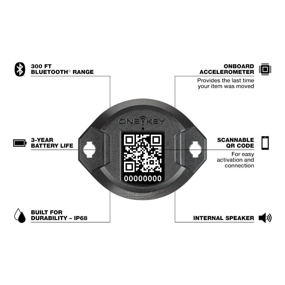 ONE-KEY Bluetooth Tracking Tag 48-21-2301