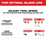 OPEN-LOK 3PC MULTI-MATERIAL CUTTING MULTI-TOOL BLADE VARIETY PACK 49-10-9005