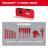 PACKOUT 7 Hook Rack 48-22-8329