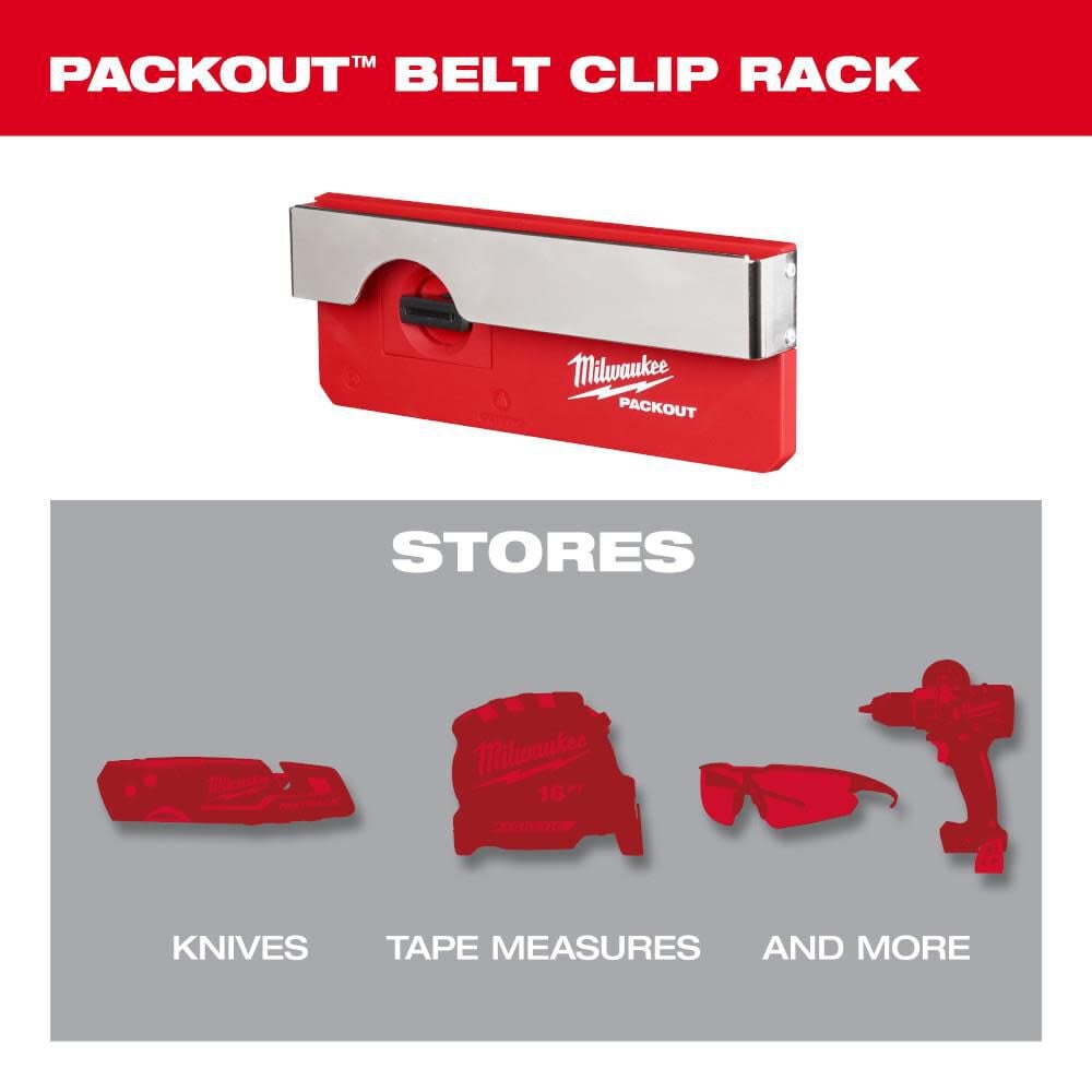 PACKOUT Belt Clip Rack 48-22-8344