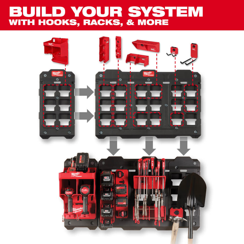 PACKOUT Cabinet & Large Wall Plate Bundle 48-22-8445-8487