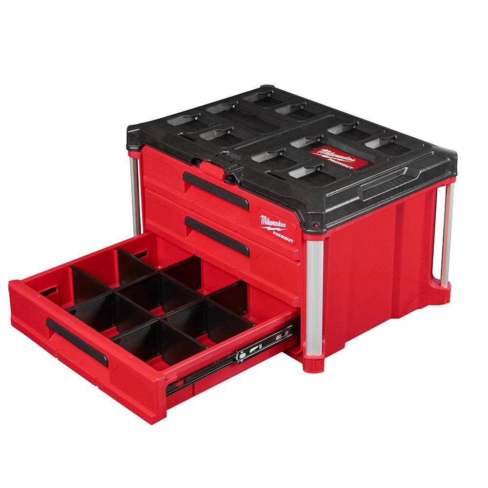 PACKOUT Drawers Tool Box 3 Drawer Bundle 48-22-8443X2