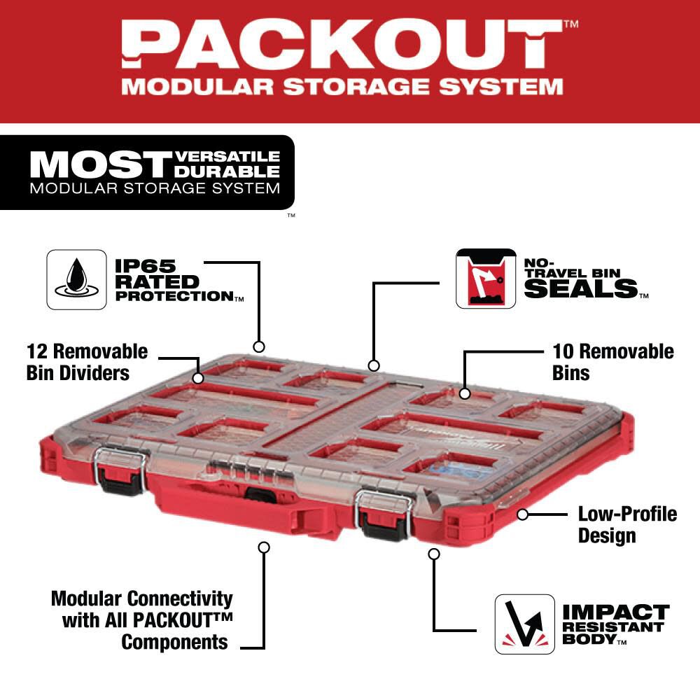 PACKOUT Drill and Drive Set 55pc 48-22-8431-5101-2801