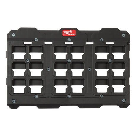 PACKOUT Large Wall Plate with Tool Stations & M18 Battery Racks Bundle 48-22-8487-8343X2M18