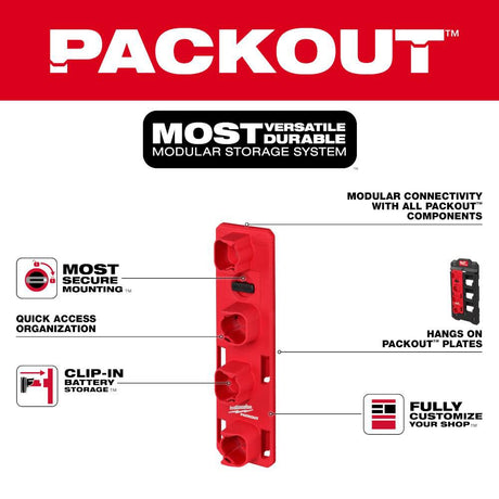 PACKOUT M12 Battery Rack 48-22-8338