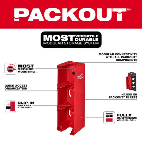 PACKOUT M18 Battery Rack 48-22-8339
