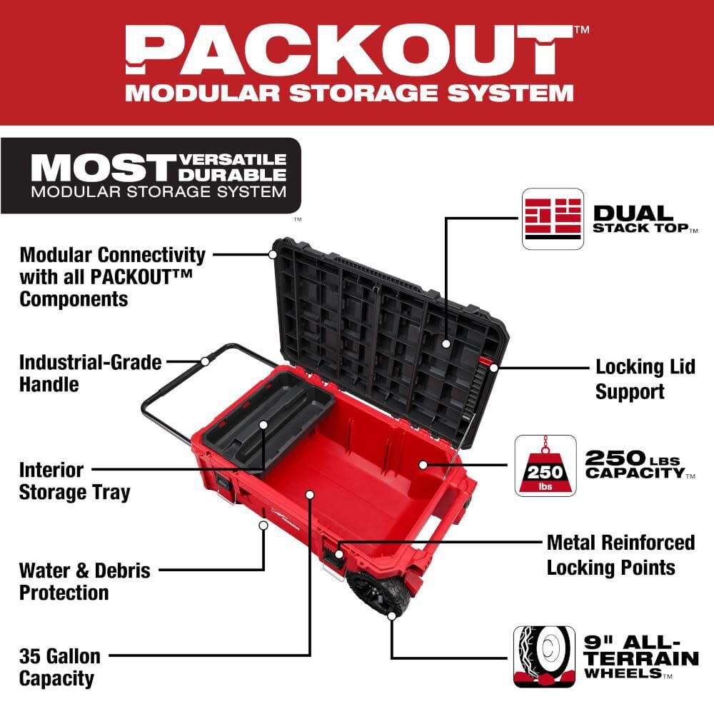 PACKOUT Rolling Tool Chest 48-22-8428