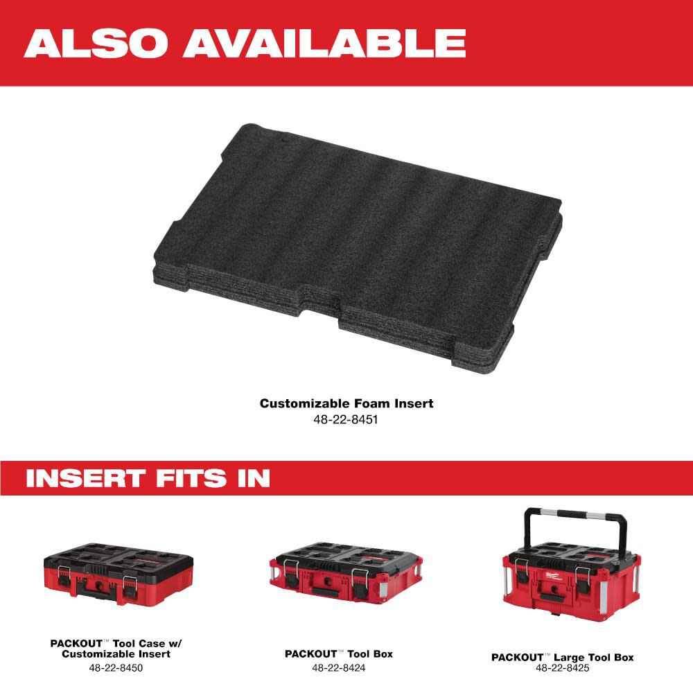 PACKOUT Tool Case with Foam Insert 48-22-8450