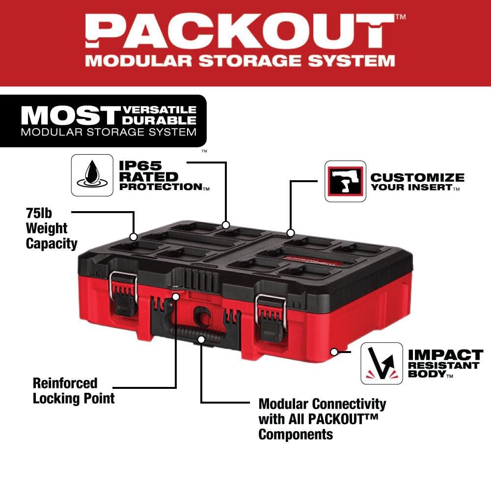 PACKOUT Tool Case with Foam Insert 48-22-8450