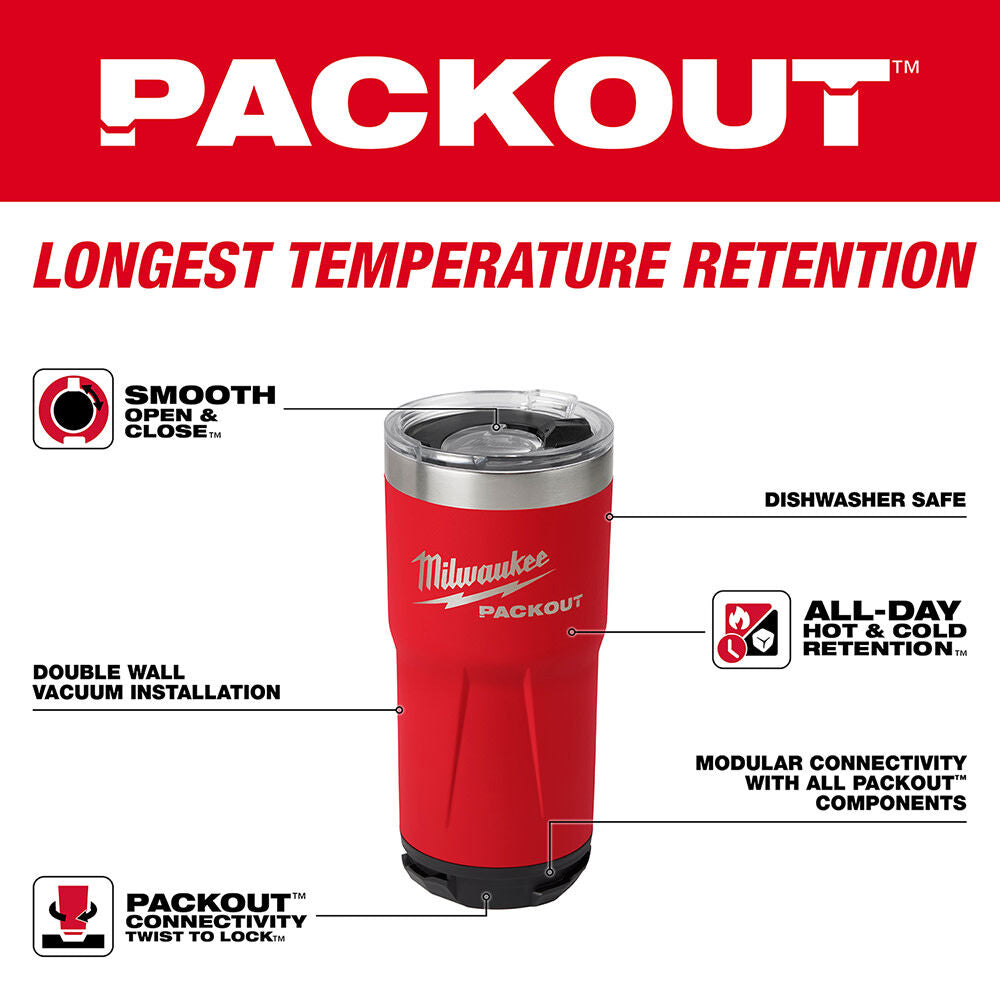 PACKOUT Tumbler 20oz Red Bundle 6pk 48-22-8392RX6