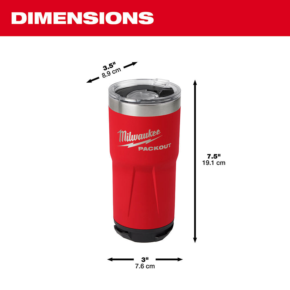 PACKOUT Tumbler 20oz Red Bundle 6pk 48-22-8392RX6