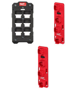 PACKOUT Wall Plate & 2pk M12 Battery Racks Bundle 48-22-8486-8338X2