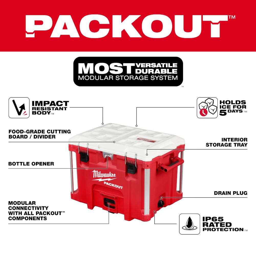 PACKOUT XL Cooler 40qt 48-22-8462