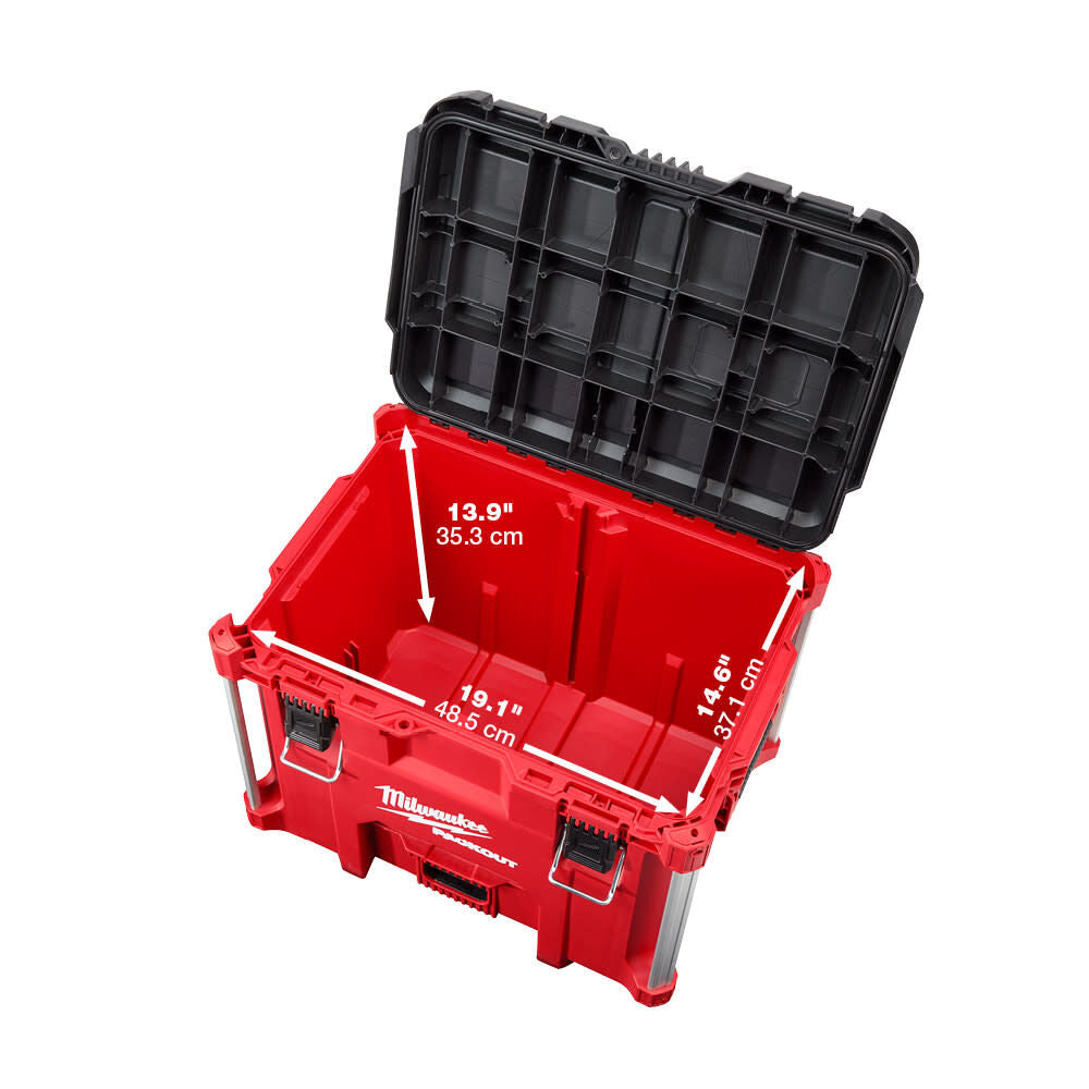 PACKOUT XL Tool Box 2 Drawer Tool Box Dolly Bundle 48-22-8429-8442-8410