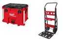 PACKOUT XL Tool Box and 2 Wheel Cart Bundle 48-22-8429-8415