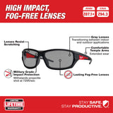 Performance Safety Glasses - Gray Fog-Free Lenses (Polybag) 48-73-2126