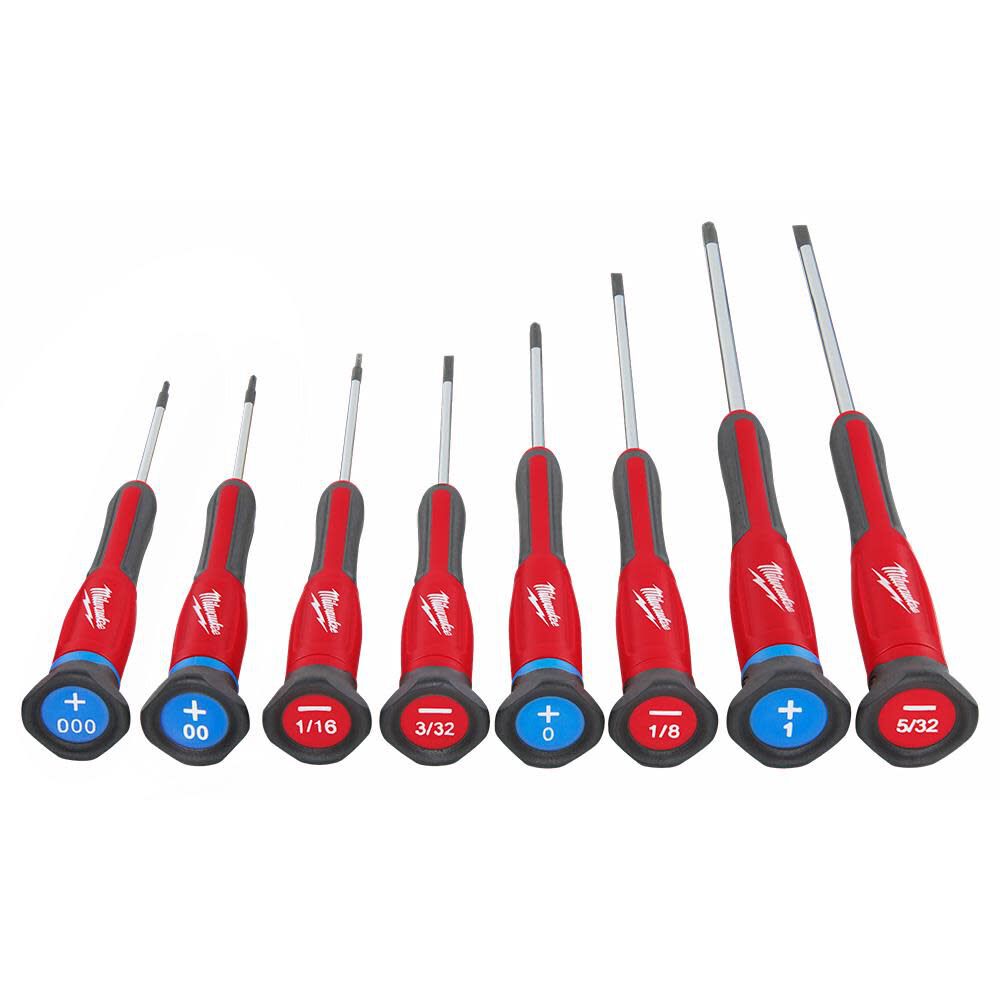 Precision Screwdriver Set 8pc 48-22-2614