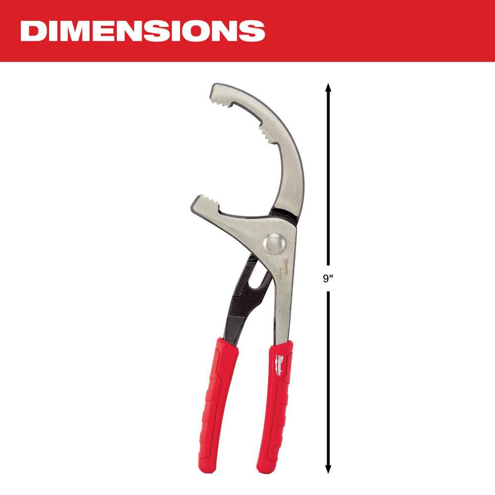 PVC/Oil Filter Pliers 48-22-6321