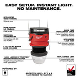 RADIUS LED 130w Temporary Site Light 2156-AC