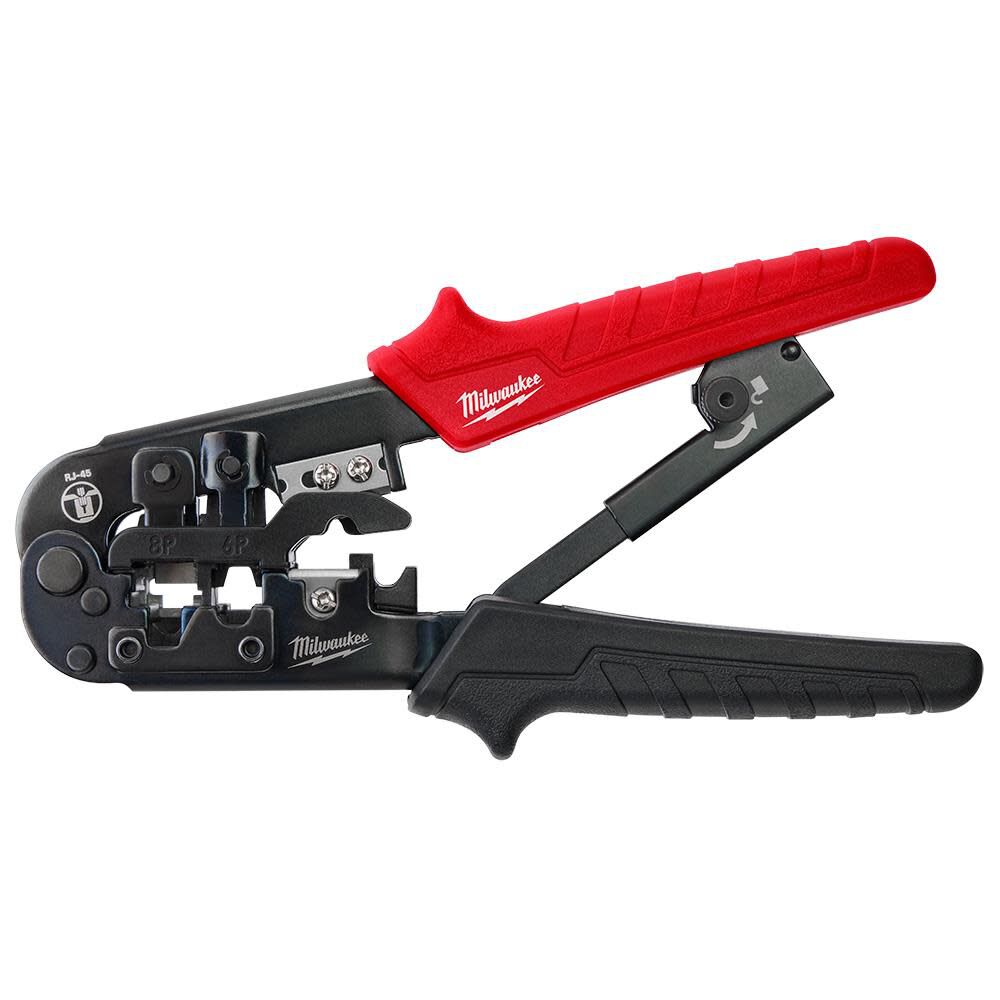 Ratcheting Pass-Through Crimper & Stripper 48-22-3074