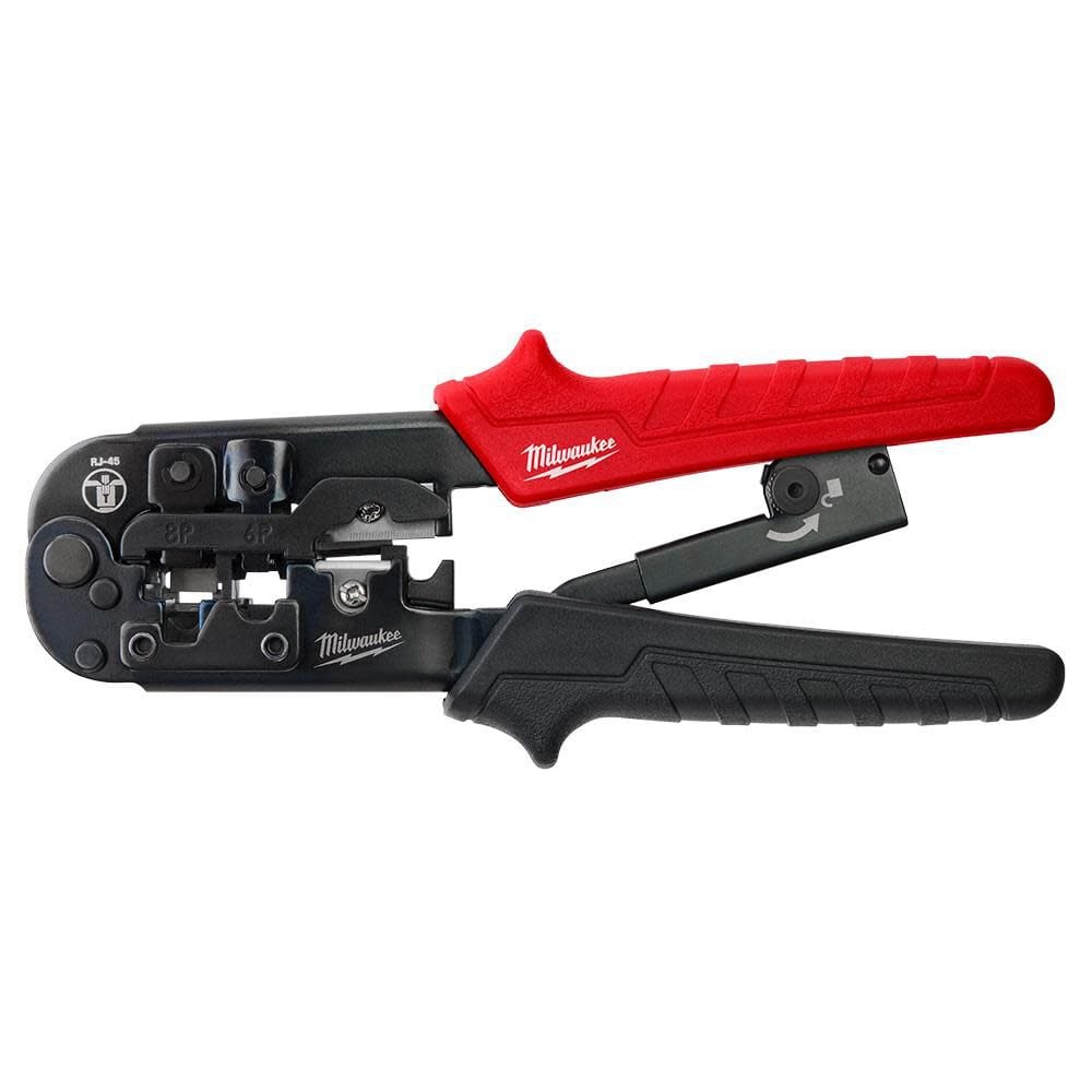 Ratcheting Pass-Through Crimper & Stripper 48-22-3074