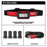 Rechargeable Magnetic Headlamp and Task Light 2012R