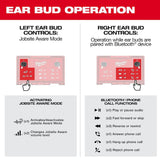 REDLITHIUM USB Bluetooth Jobsite Ear Buds 2191-21