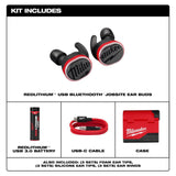 REDLITHIUM USB Bluetooth Jobsite Ear Buds 2191-21