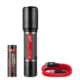 REDLITHIUM USB Flashlight Kit 2000 Lumen Slide Focus 2162-21