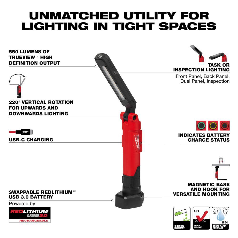 REDLITHIUM USB Stick Light with Magnet 2128-21