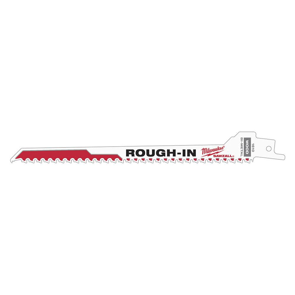 Rough-In SAWZALL Blade 5PK 48-00-1610