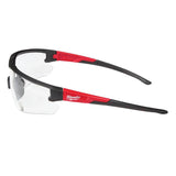 Safety Glasses - +1.00 Magnified Clear Anti-Scratch Lenses 48-73-2200