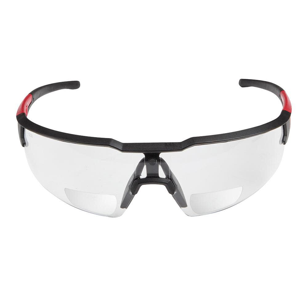 Safety Glasses - +1.00 Magnified Clear Anti-Scratch Lenses (Polybag) 48-73-2201