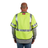 Safety Vest AR/FR Cat. 2 Class 3 High Visibility 48-73-5321M910