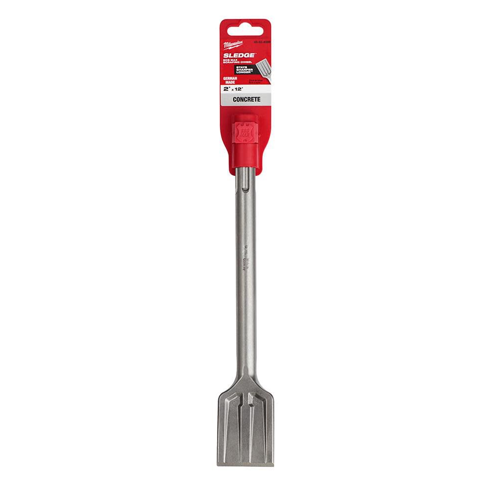 SDS-Max 2 in. x 12 in. Demolition Scraping Chisel 48-62-4089