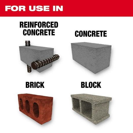 SDS Max Core Bit, 5/8in x 54in x 60in 48-20-3923