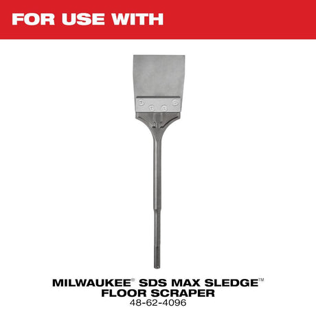 SDS MAX SLEDGE Floor Scraper Replacement Kit 48-62-1912
