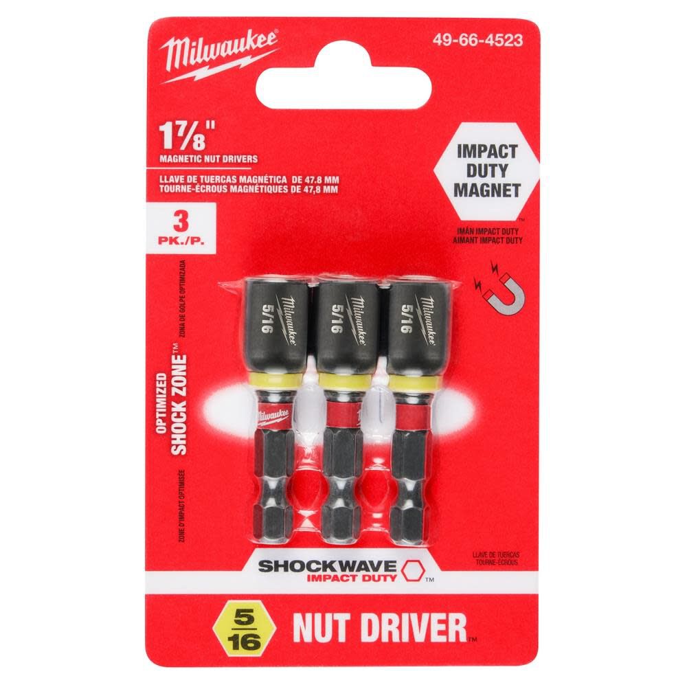 SHOCKWAVE 1-7/8 in. Magnetic Nut Driver 5/16 in. 49-66-4523