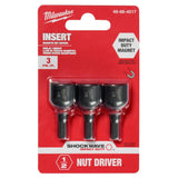 SHOCKWAVE 1/2 in. Insert Nut Driver 3PK 49-66-4517