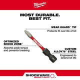 SHOCKWAVE 2 in. Impact Phillips #2 Power Bit 48-32-4462