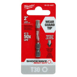 SHOCKWAVE 2 in. Impact Torx T30 Power Bit 48-32-4487