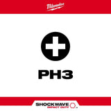 SHOCKWAVE 2 in. PH3 Impact Driver Bits 5PK 48-32-4639