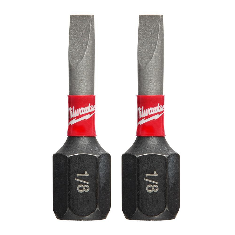 SHOCKWAVE 2-Piece Impact Slotted 1/8 in. Insert Bits 48-32-4416