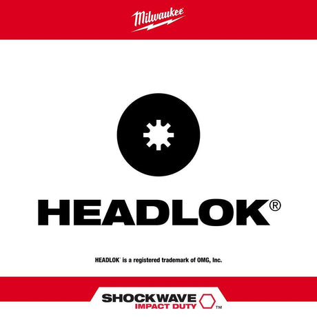 SHOCKWAVE 2-Piece Insert Bits for HeadLOK Wood Screws (2 Pack) 48-32-4448