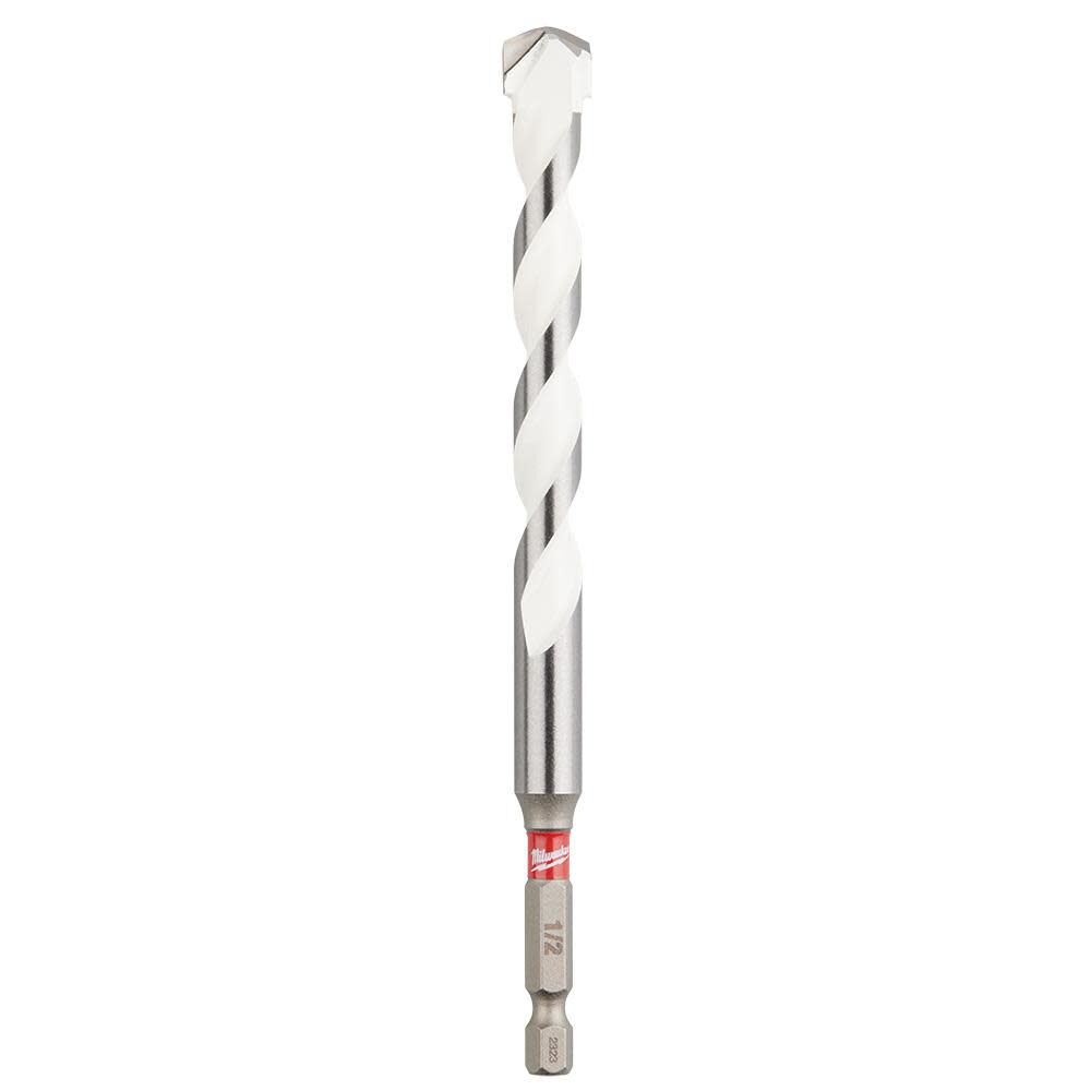 SHOCKWAVE Drill Bit Carbide Multi Material, 1/2 Inch x 6 Inch 48-20-8892